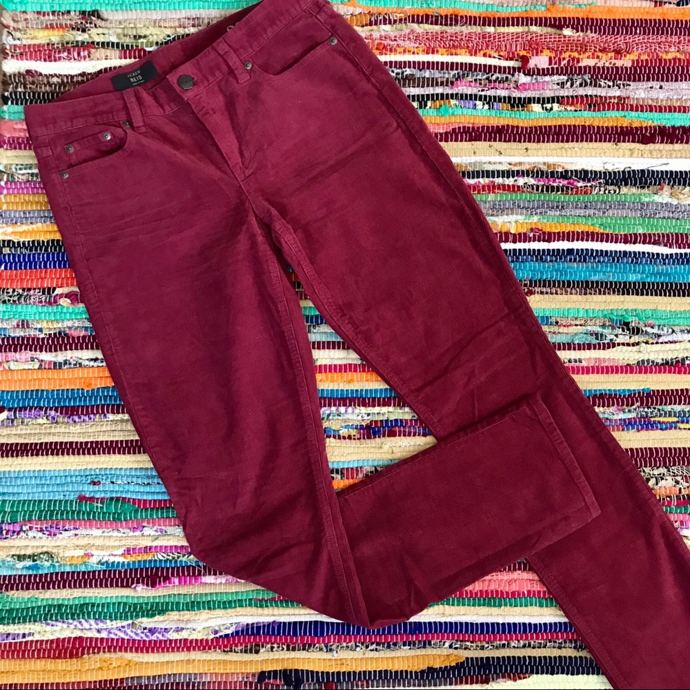 J. Crew ~ 28 TALL Reid corduroy jeans